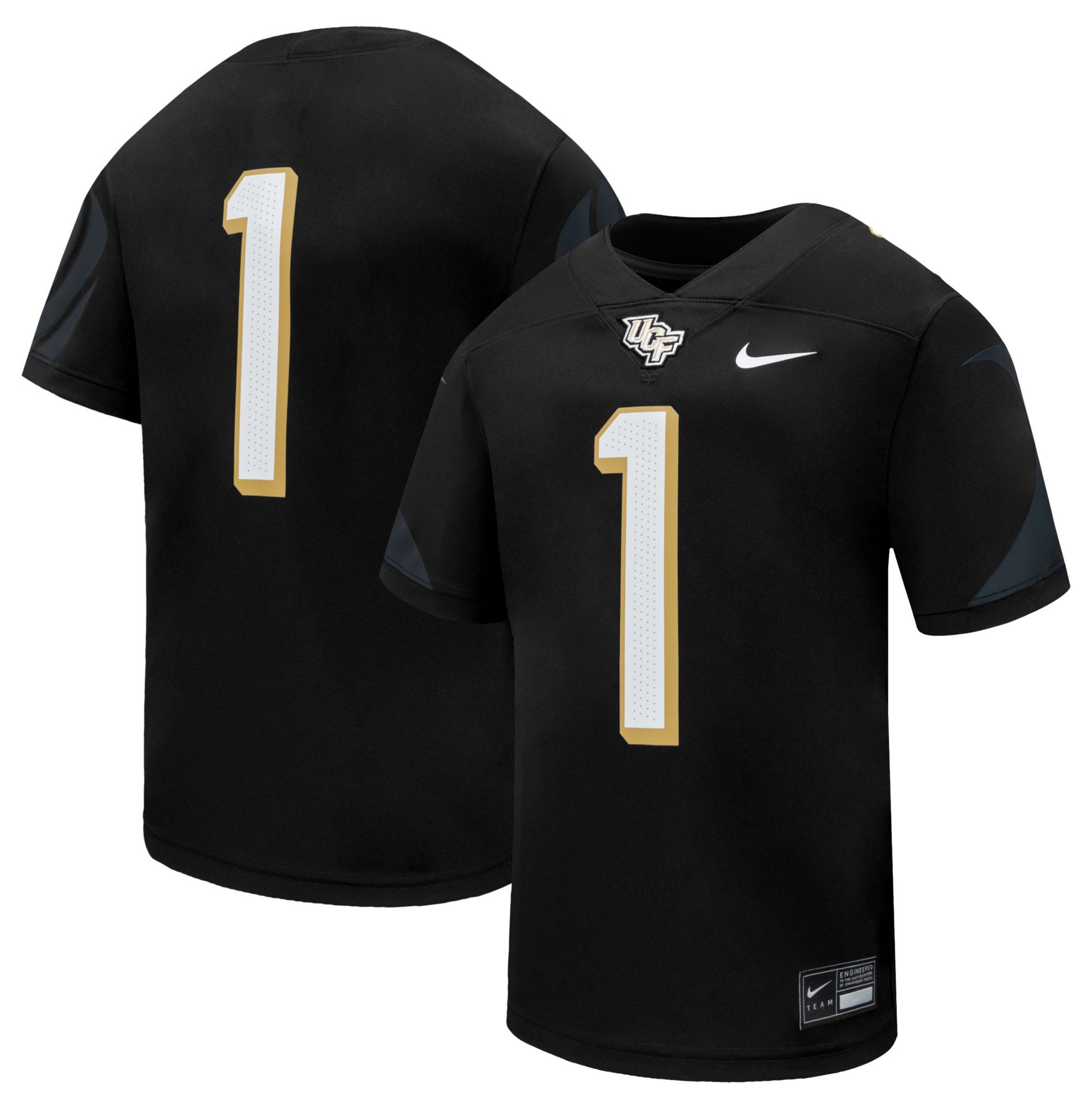 Nike Youth UCF Knights Black Replica Jersey product image