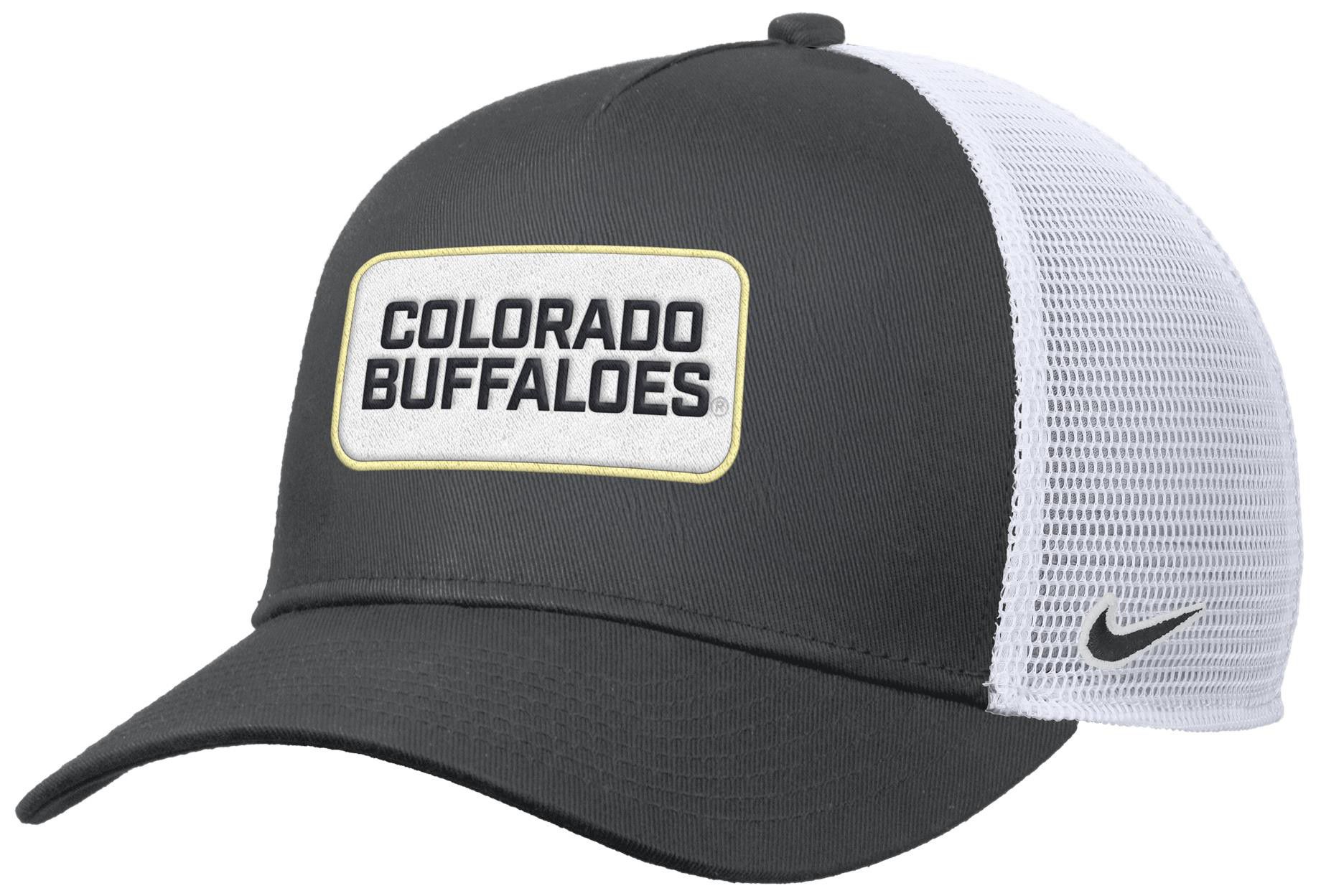 Nike Youth Colorado Buffaloes Black Rise Twill Patch Trucker Hat product image