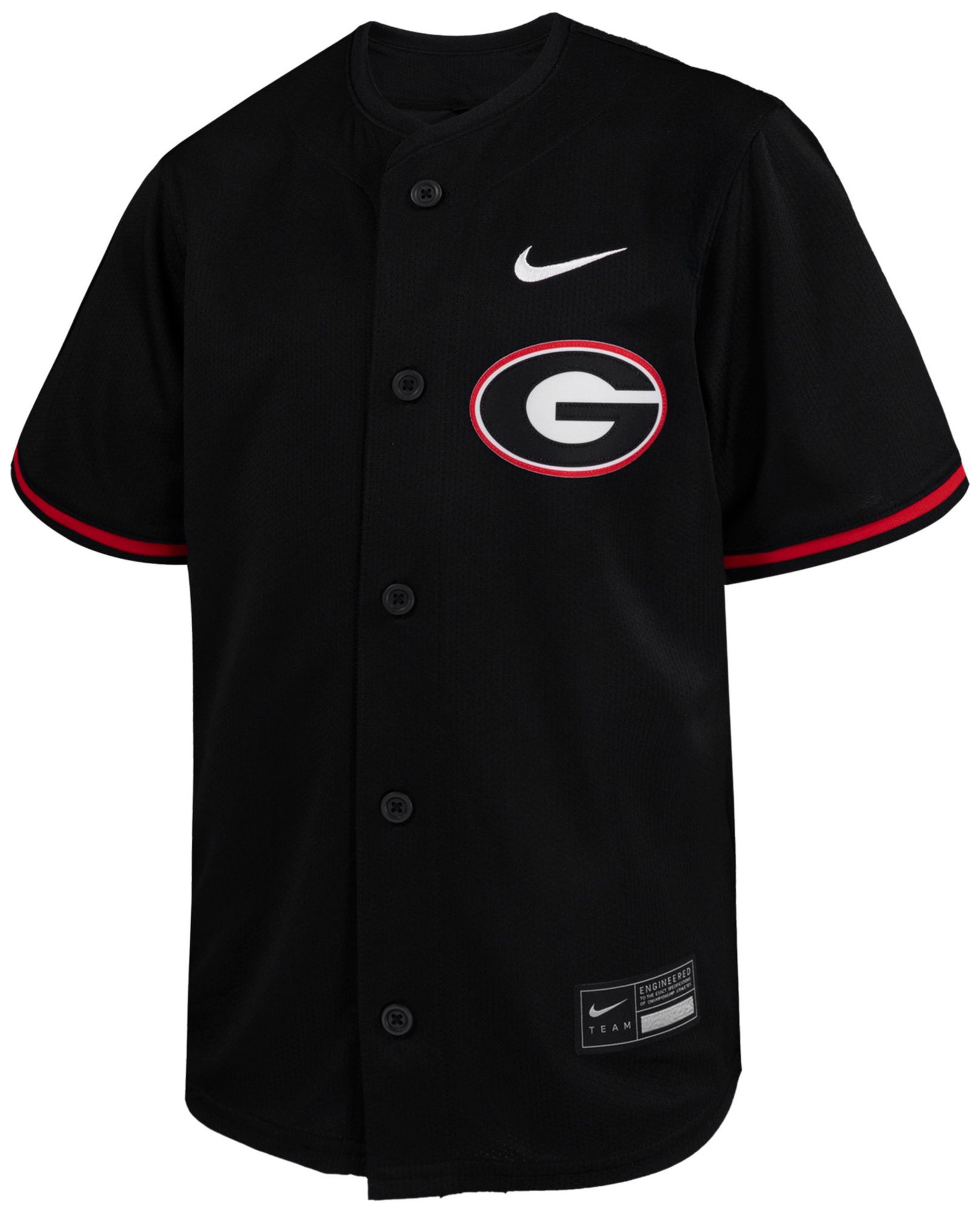 Nike Youth Georgia Bulldogs Black Replica Baseball Jersey product image