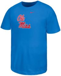 Swoosh Hoodie Baby Blue Ole Miss Sweatshirt Nike Youth Ole Miss