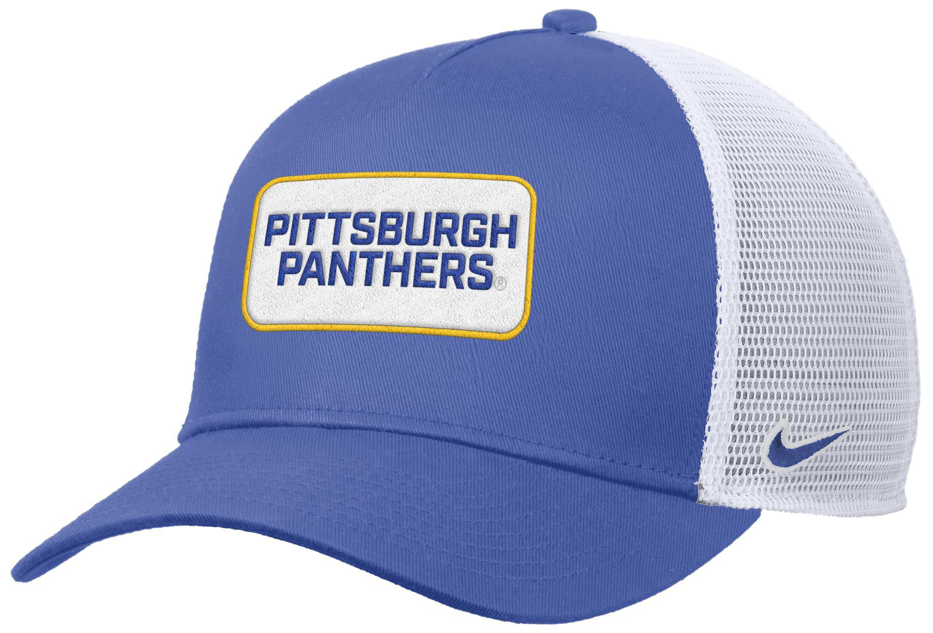 Nike Youth Pitt Panthers Royal Rise Twill Patch Trucker Hat product image