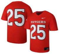 Nike Youth Rutgers Scarlet Knights University Red Replica Home Football ...