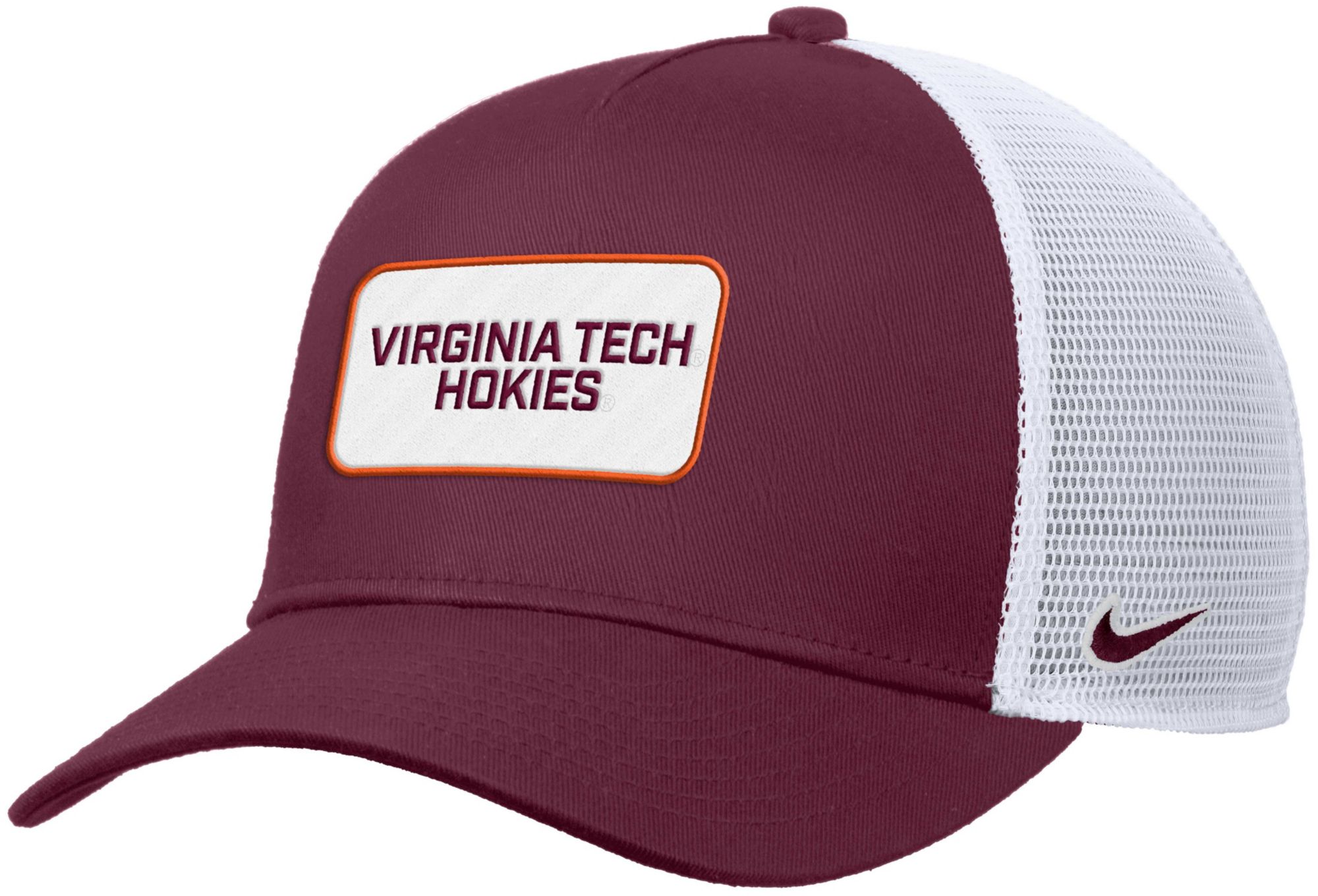 Nike Youth Virginia Tech Hokies Maroon Rise Twill Patch Trucker Hat product image