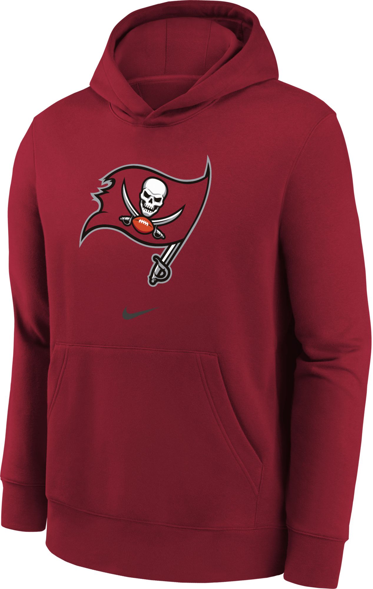 Nike Youth Tampa Bay Buccaneers Gym Red Club Logo Pullover Hoodie product image