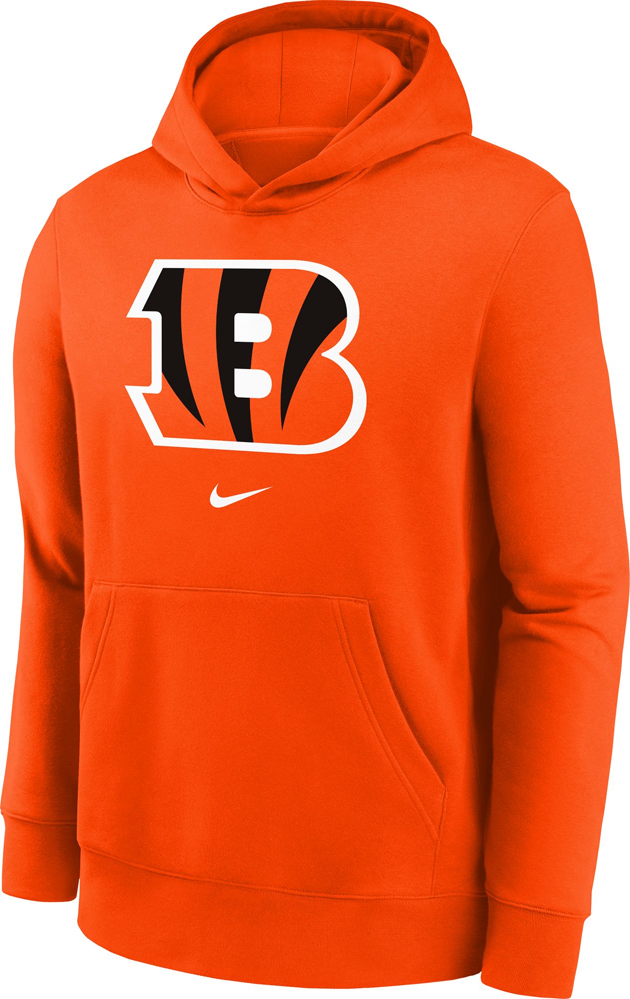 Nike Youth Cincinnati Bengals University Orange Club Logo Pullover Hoodie product image