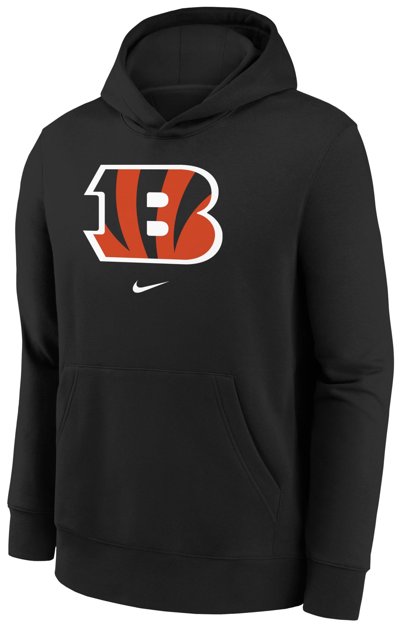 Nike Youth Cincinnati Bengals Black Club Logo Pullover Hoodie product image