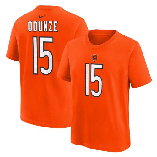 Nike Youth Chicago Bears Rome Odunze #15 Orange Alternate Game