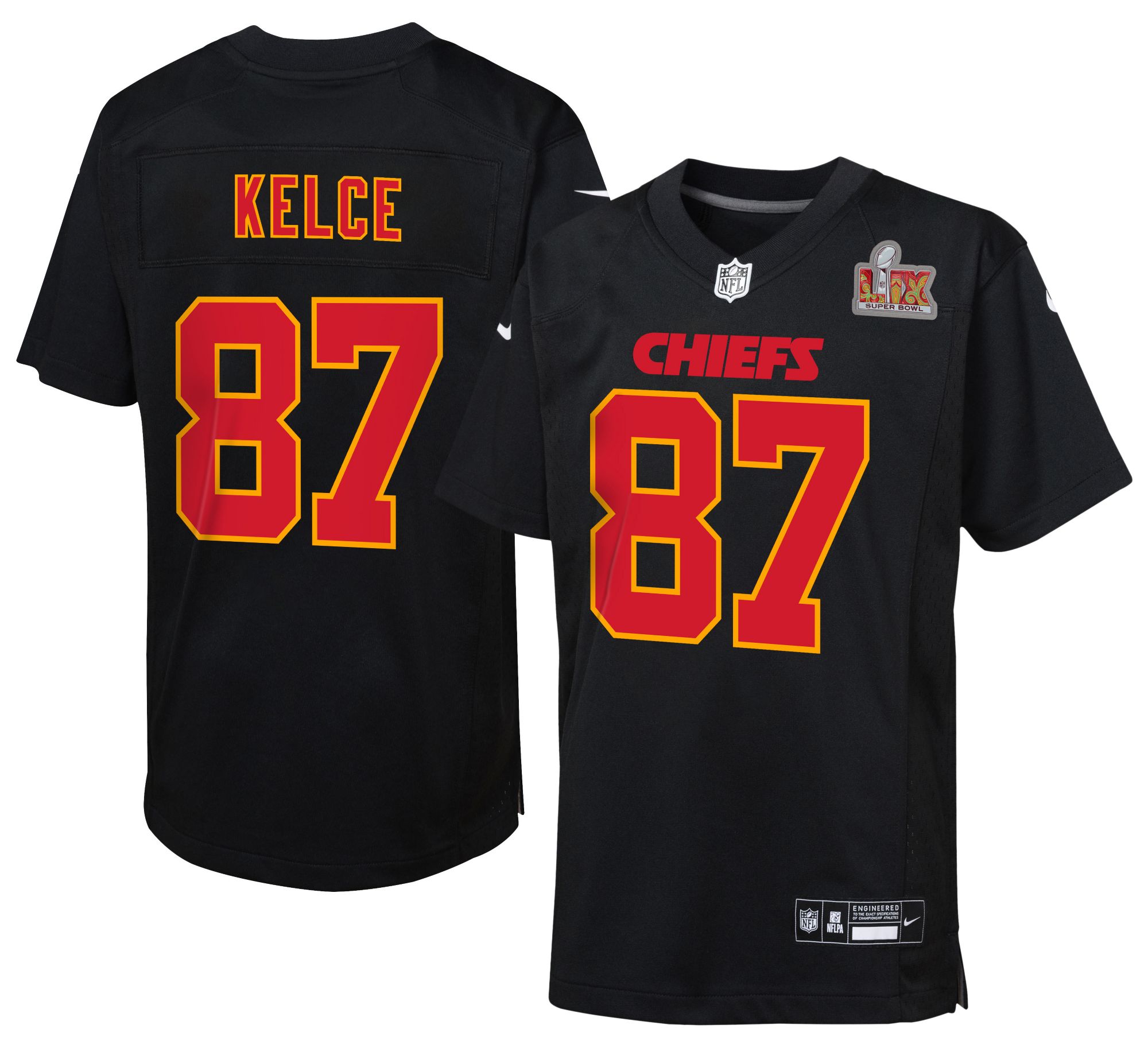 Nike Youth 2024-25 Super Bowl LIX Kansas City Chiefs Travis Kelce