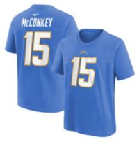Nike Youth Los Angeles Chargers Ladd McConkey #15 Italy Blue T