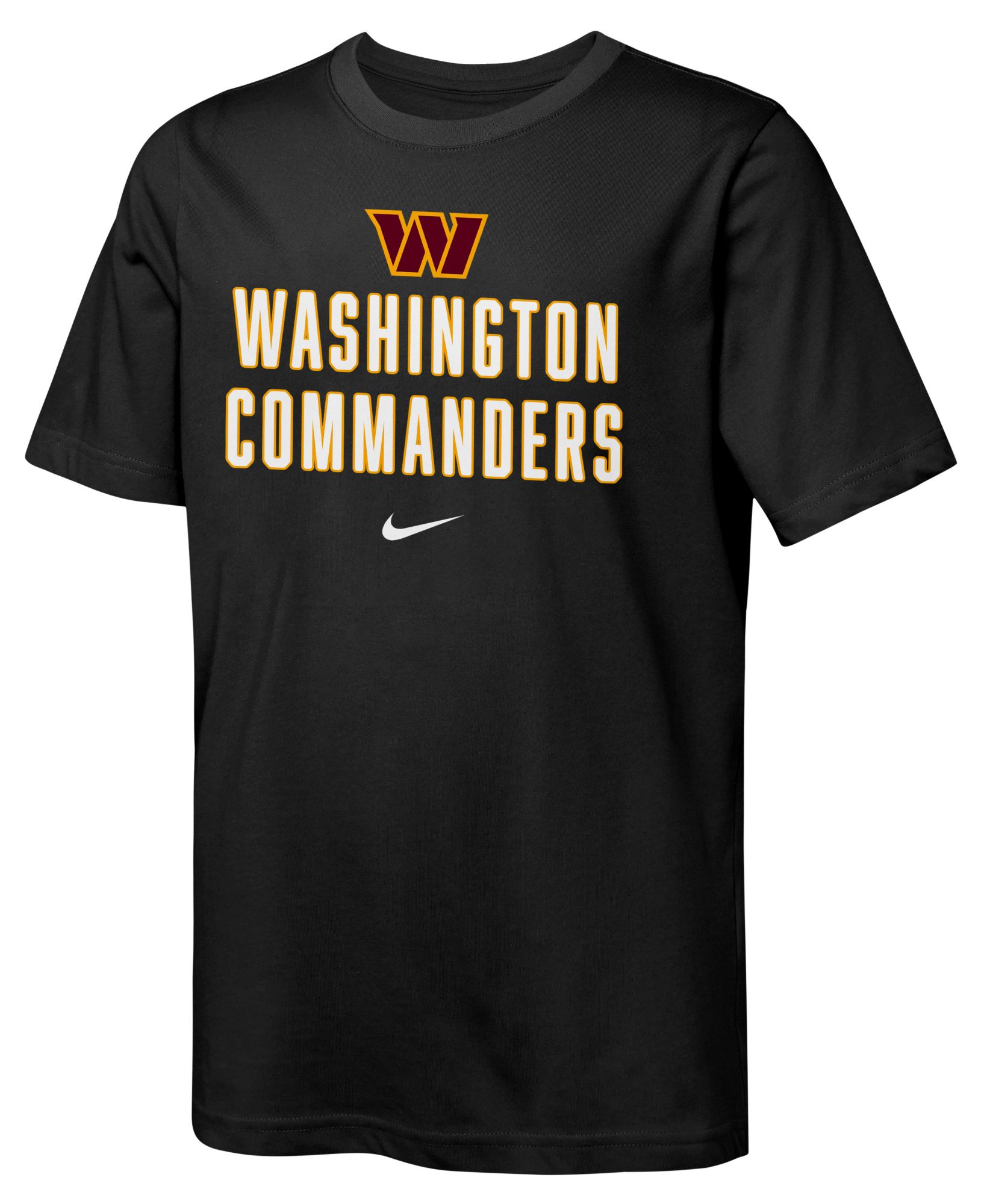 Nike Youth Washington Commanders Black Rewind Slub T-Shirt product image