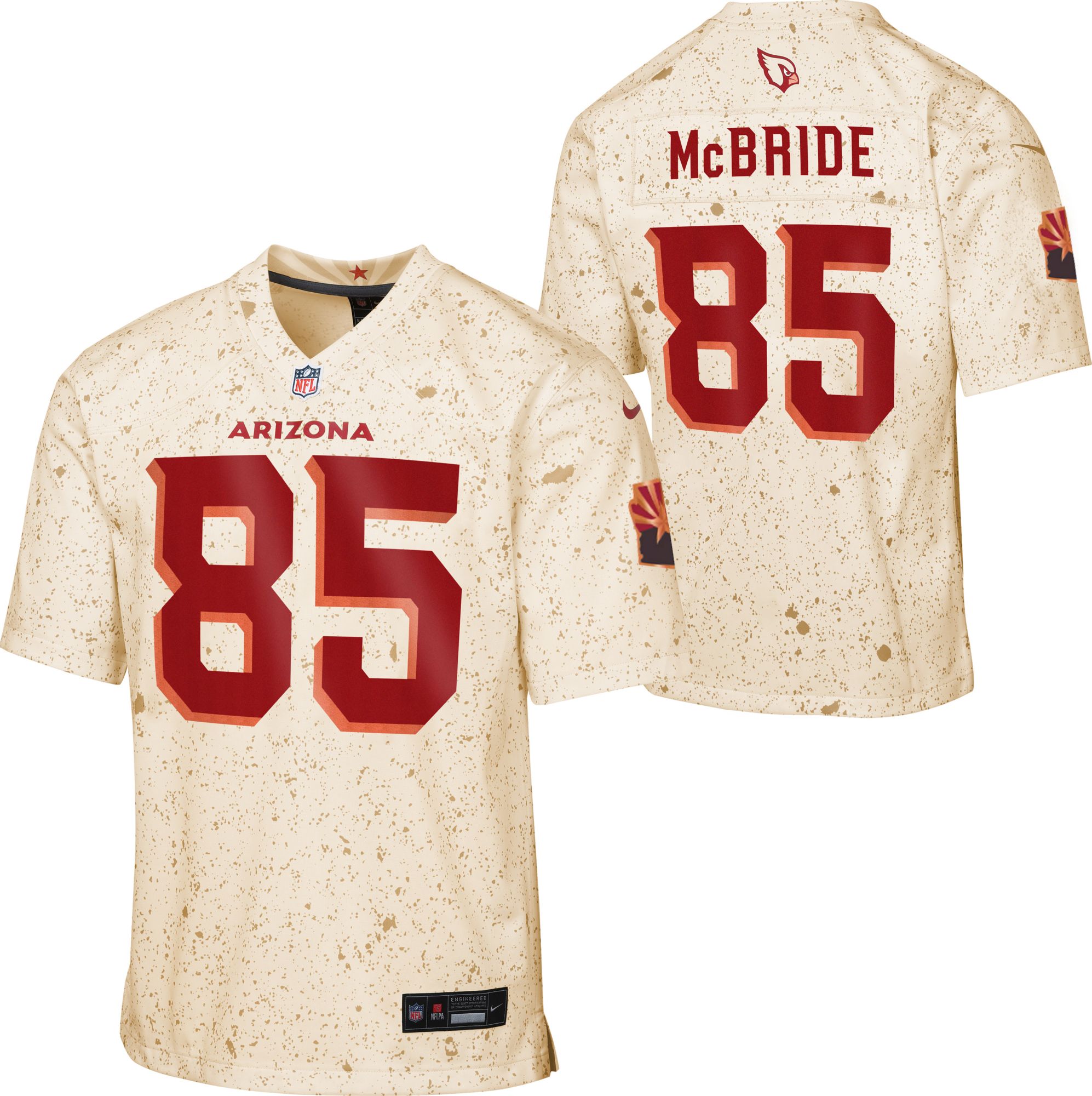 Nike Youth Arizona Cardinals Trey McBride #85 NFL Rivalries Game Jersey product image