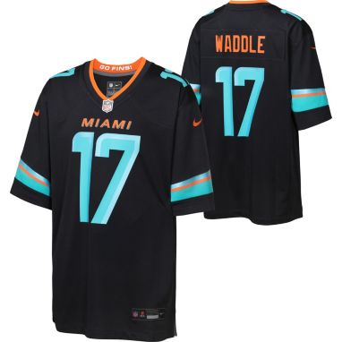 sorry, Nike Youth Miami Dolphins Jaylen Waddle #17 NFL Rivalries Game Jersey is currently out of stock