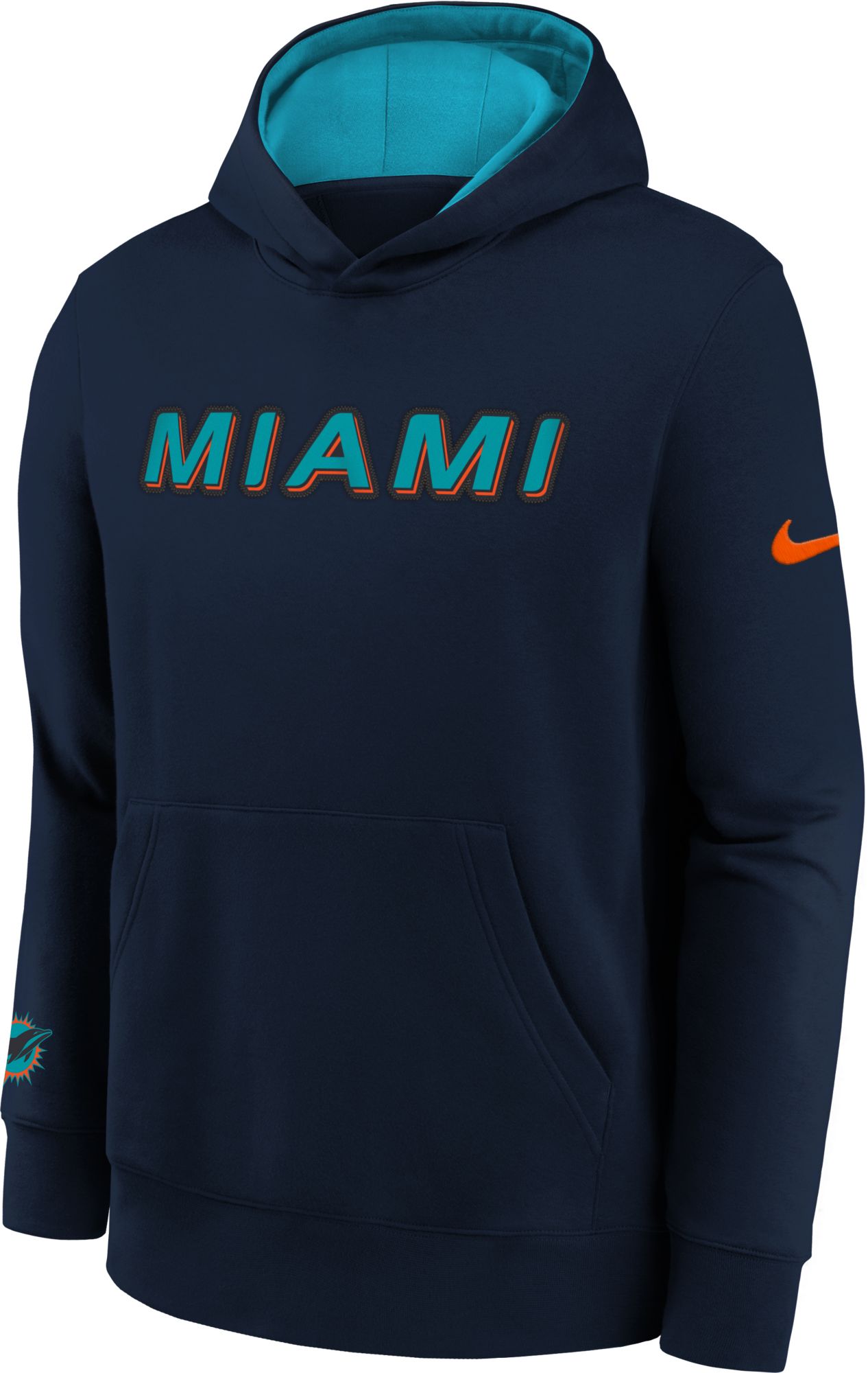 Nike Youth Miami Dolphins NFL Rivalries Club Pullover Hoodie product image