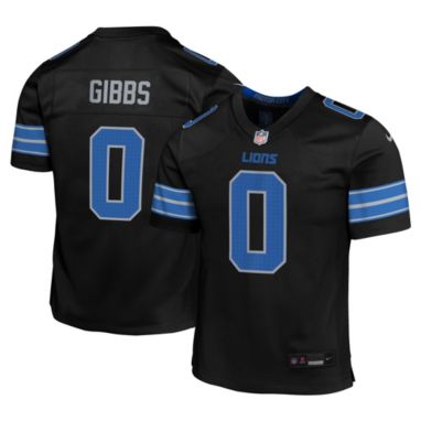 sorry, Nike Youth Detroit Lions Jahmyr Gibbs #0 Black Game Alternate Jersey is currently out of stock