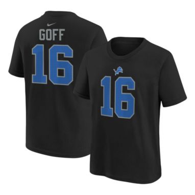 sorry, Nike Youth Detroit Lions Jared Goff #16 Black Short Sleeve T-Shirt is currently out of stock