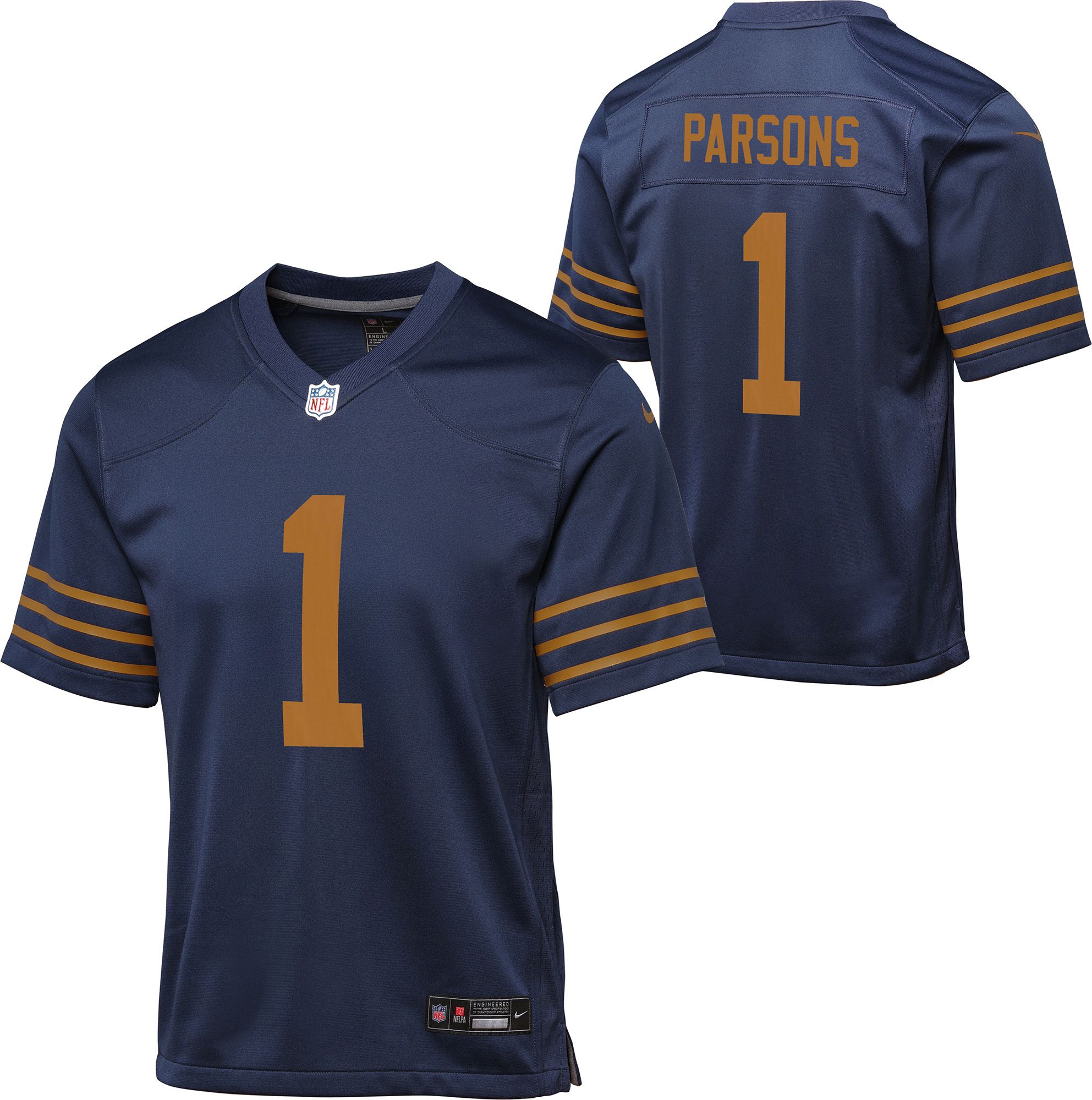 Nike Youth Green Bay Packers Micah Parsons #1 Navy Alternate 2 Jersey product image