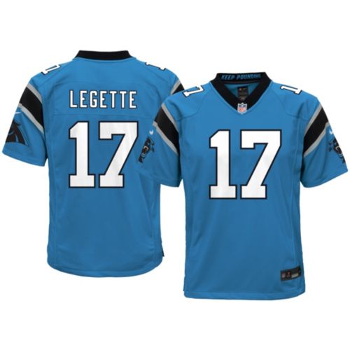 Nike Youth Carolina Panthers Tetairoa McMillan #4 Blue Alternate
