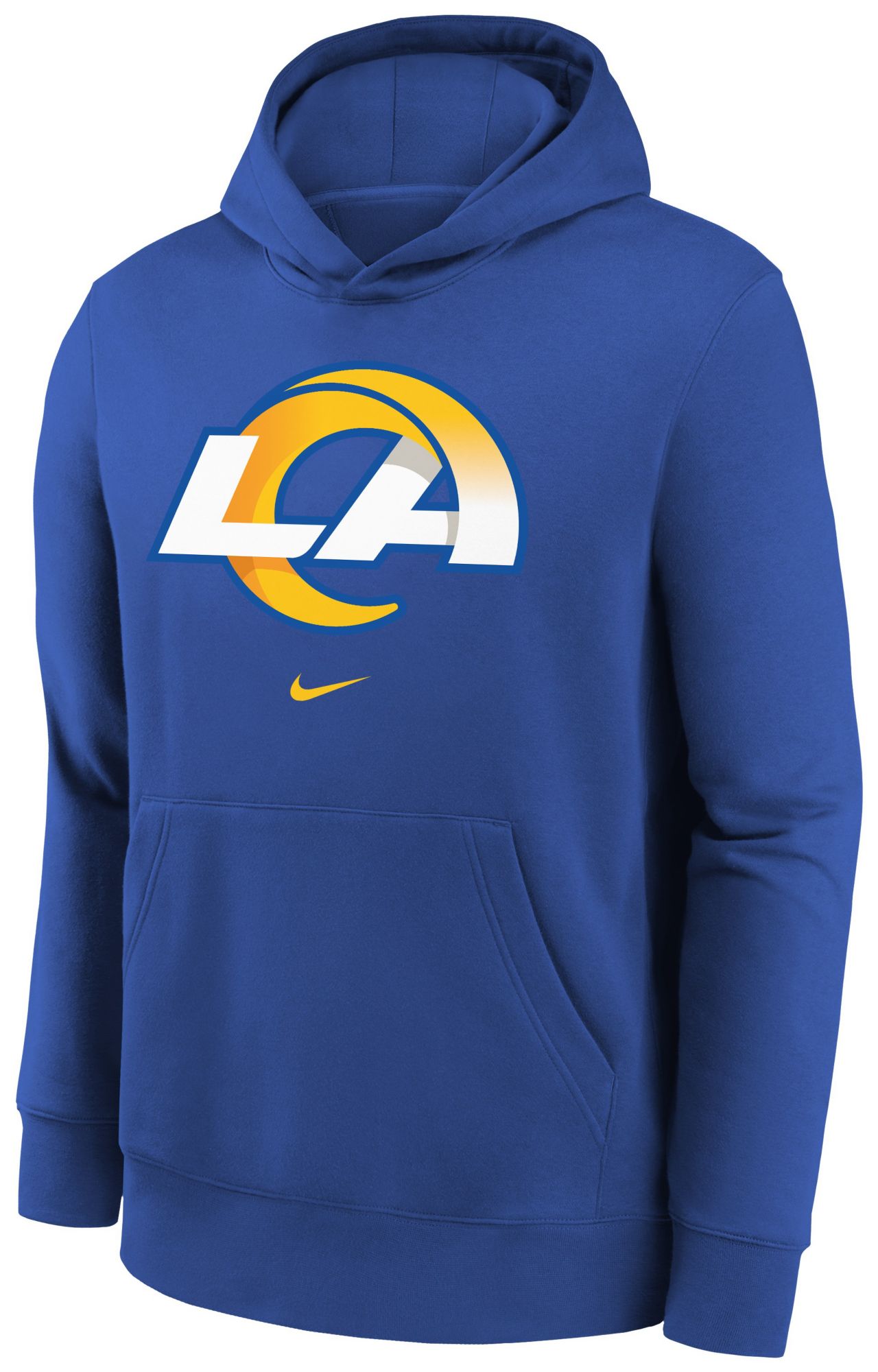 Nike Youth Los Angeles Rams Game Royal Club Logo Pullover Hoodie product image