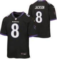 Nike Youth Baltimore Ravens Lamar Jackson #8 Black Alternate Game
