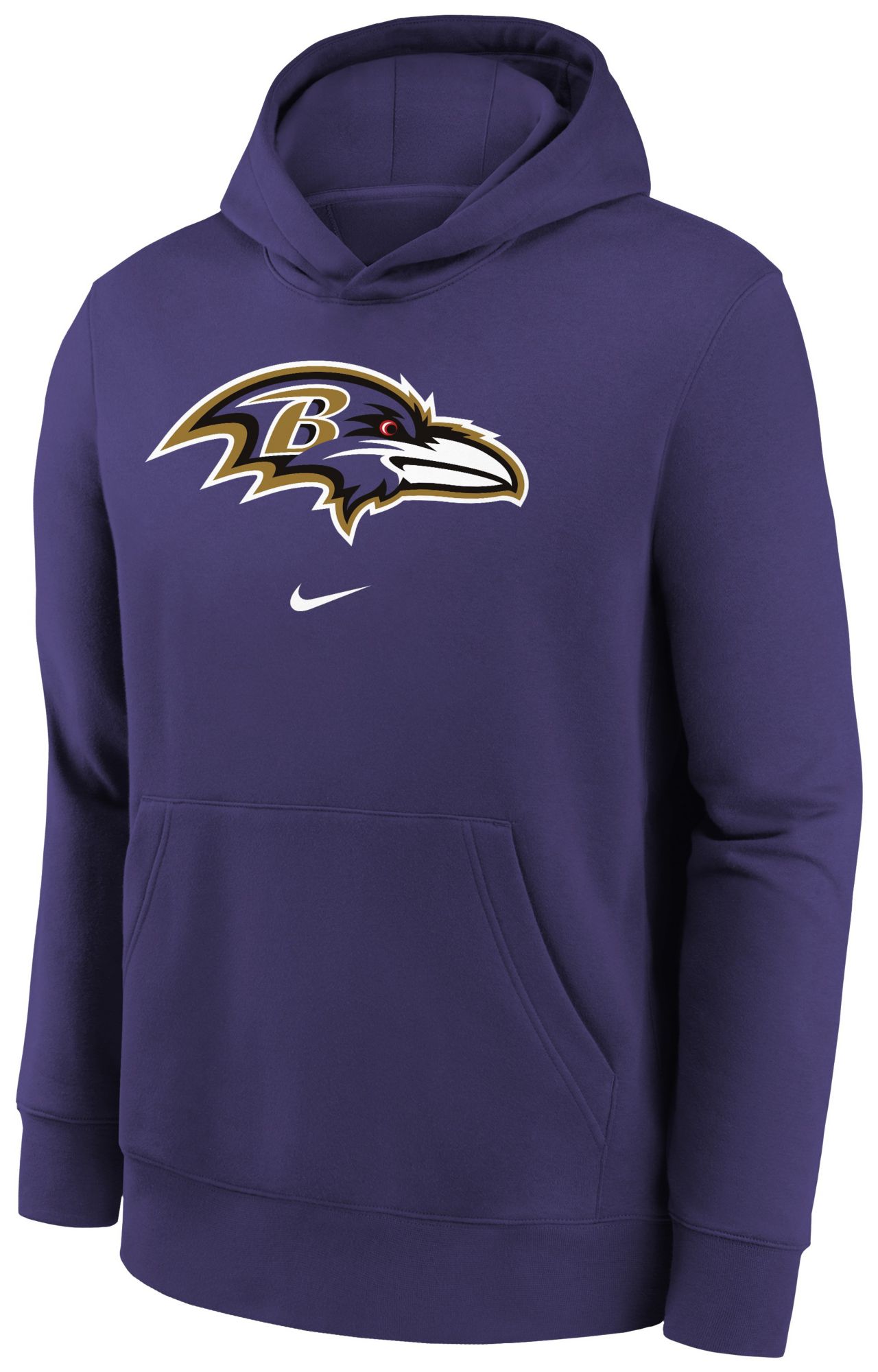 Nike Youth Baltimore Ravens New Orchid Club Logo Pullover Hoodie product image