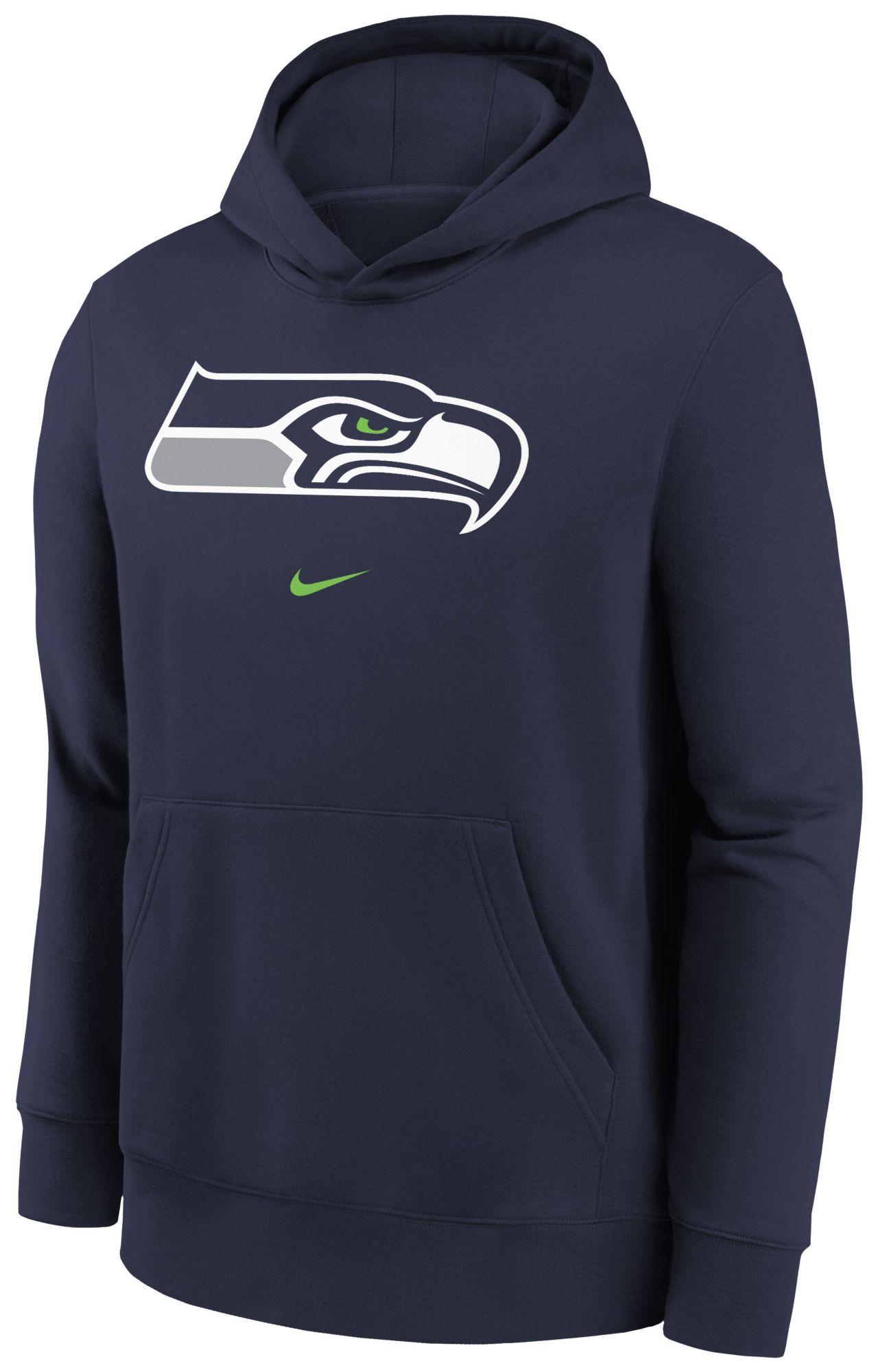 Nike Youth Seattle Seahawks College Navy Club Logo Pullover Hoodie product image
