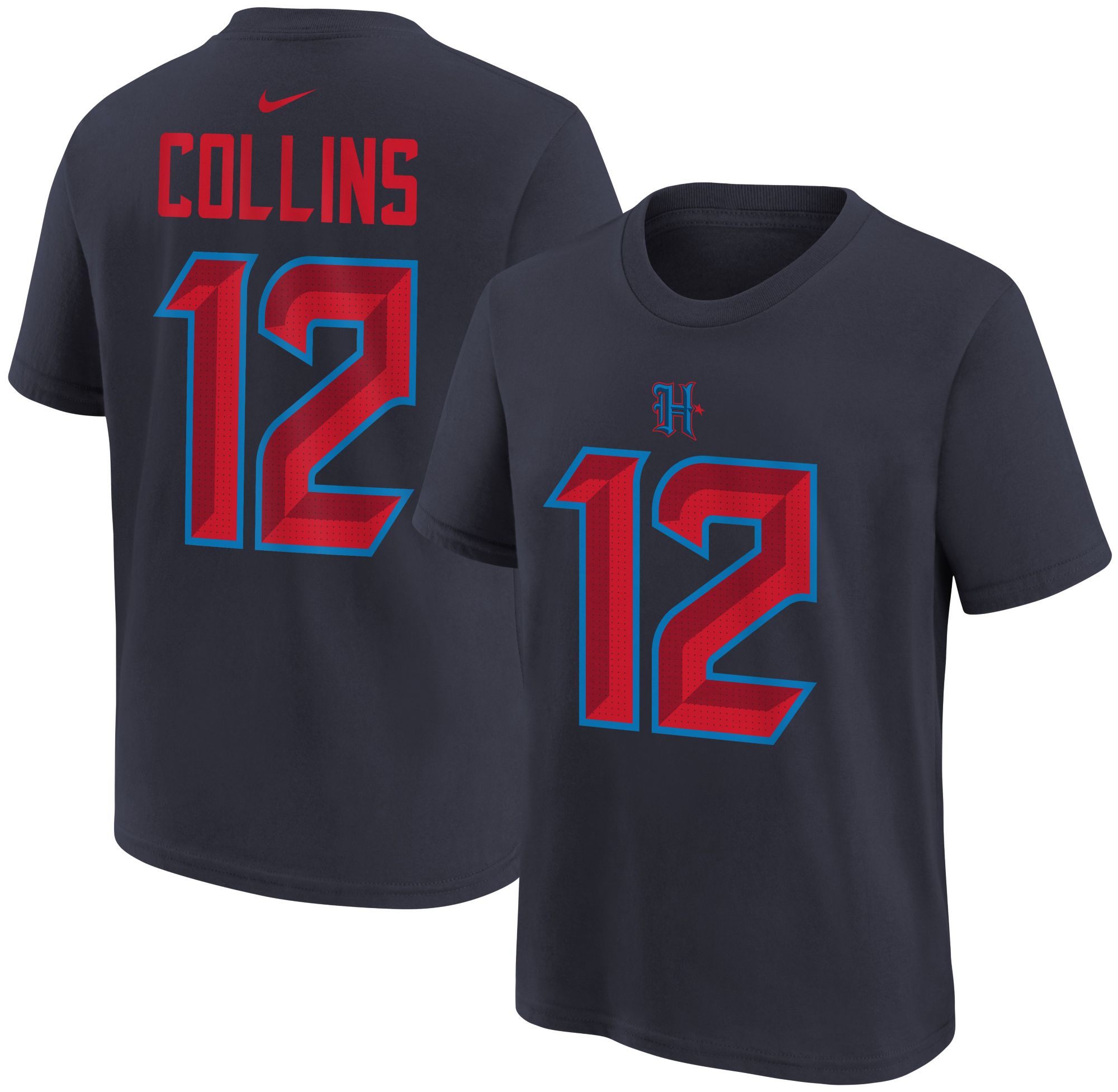 Nike Youth Houston Texans Nico Collins #12 Marine T-Shirt product image