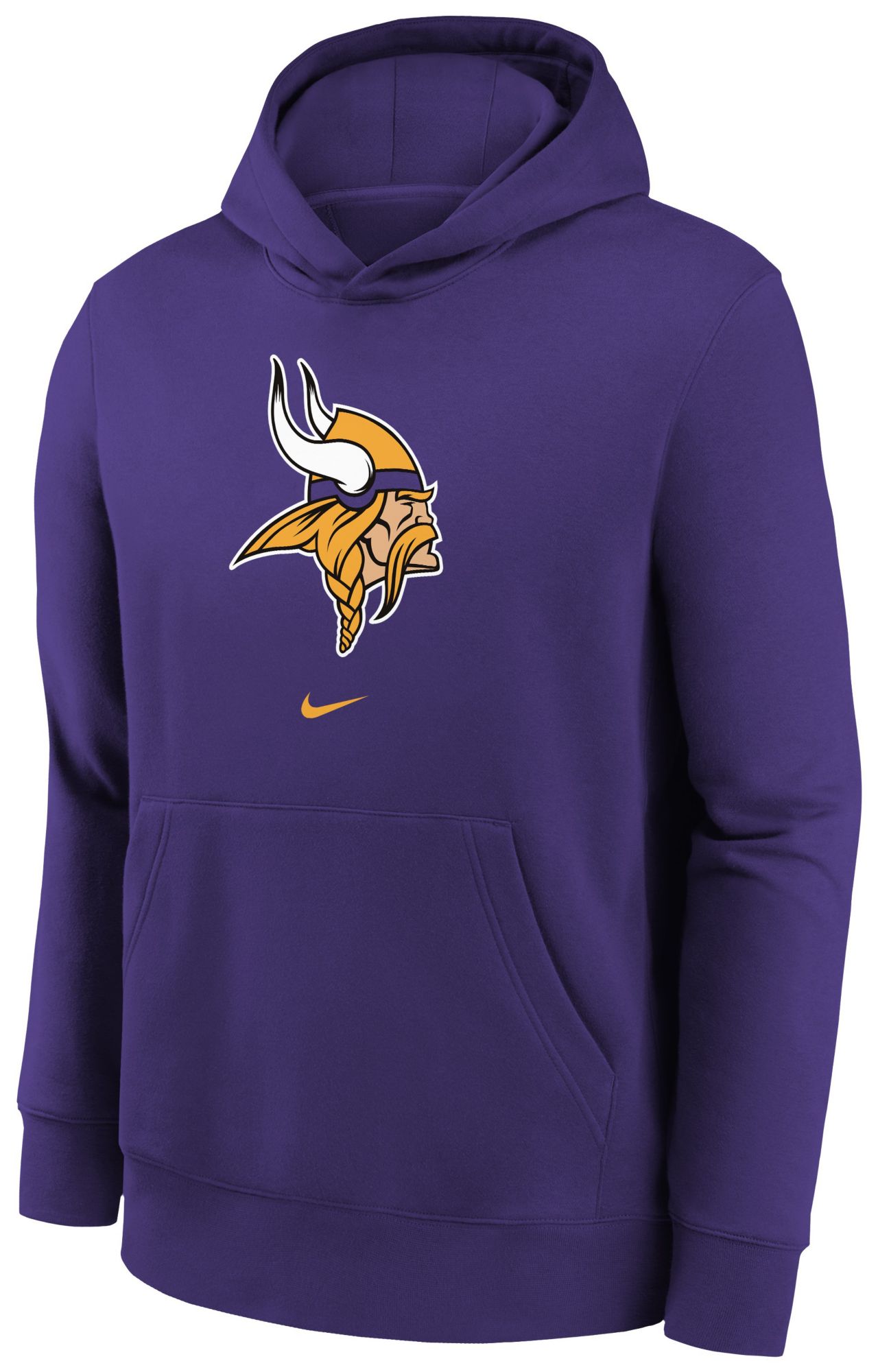 Nike Youth Minnesota Vikings Court Purple Club Logo Pullover Hoodie product image