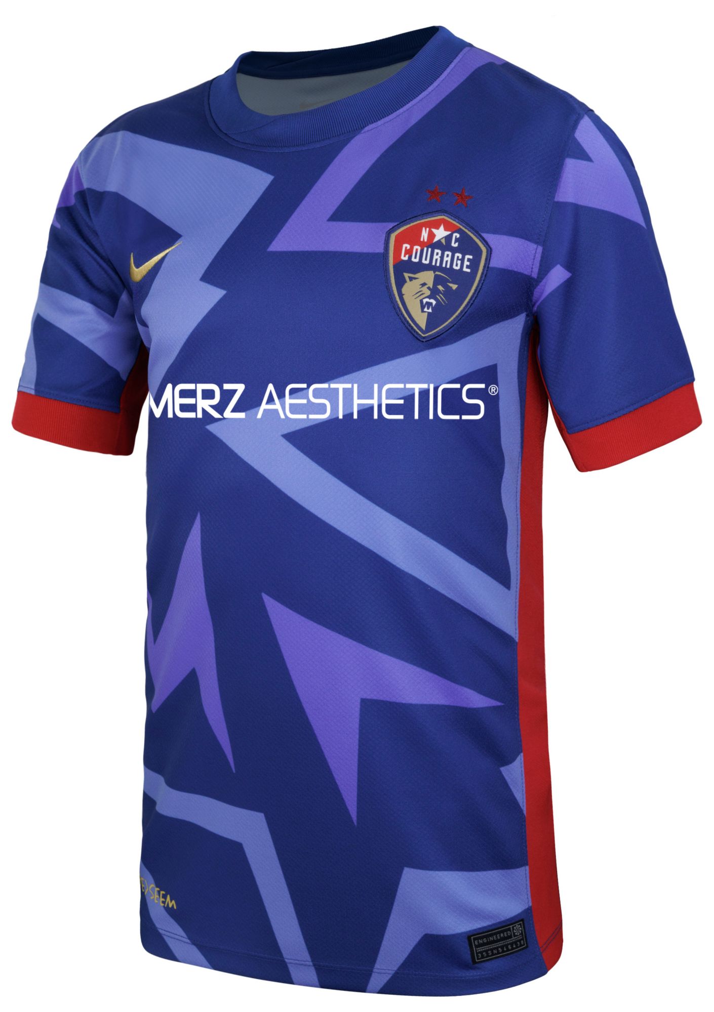 Nike Youth North Carolina Courage 2024-25 Blue Home Replica Jersey product image