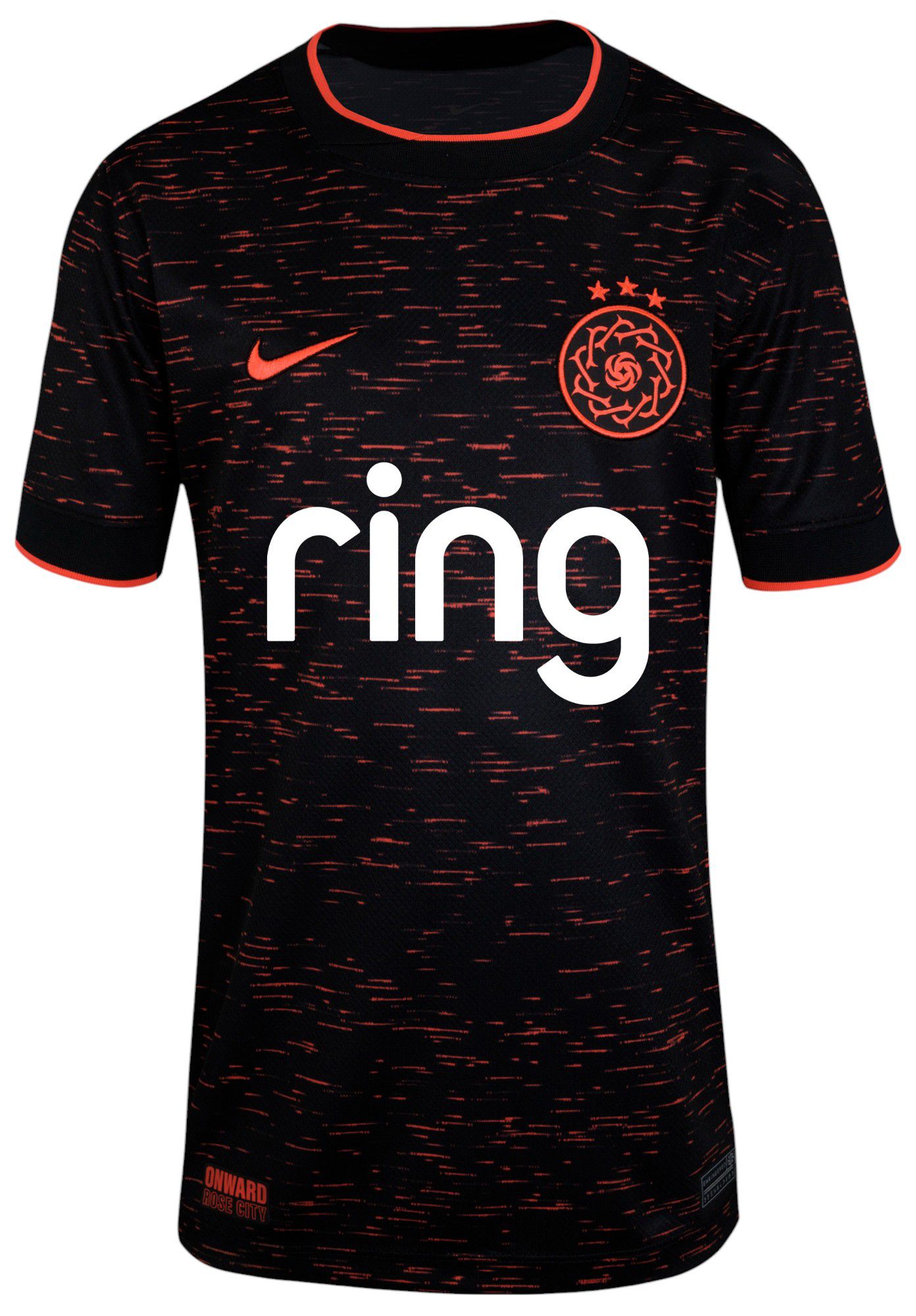 Nike Youth Portland Thorns 2025 Black Away Replica Jersey product image