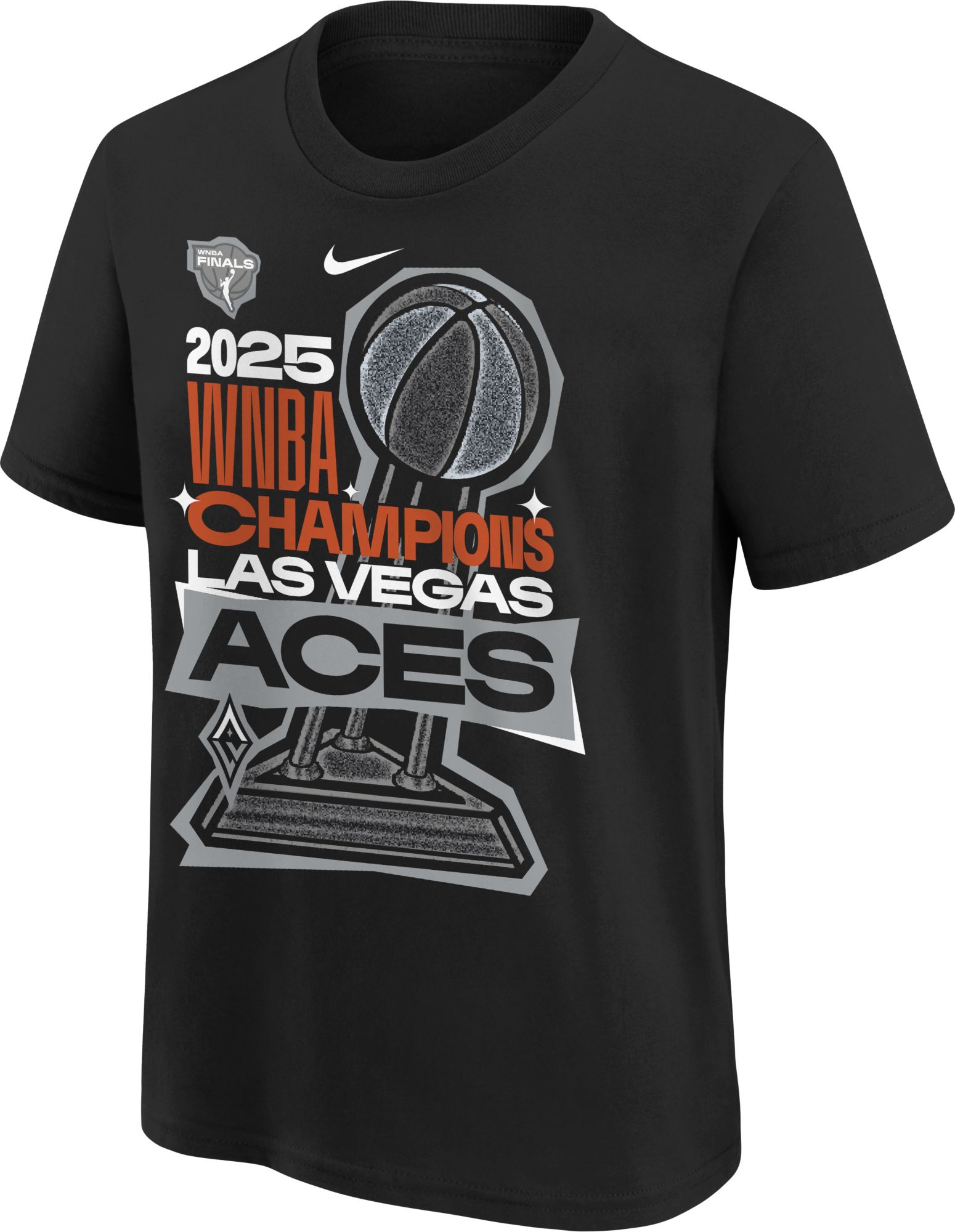 Nike Youth 2025 WNBA Champions Las Vegas Aces Locker Room T-Shirt product image
