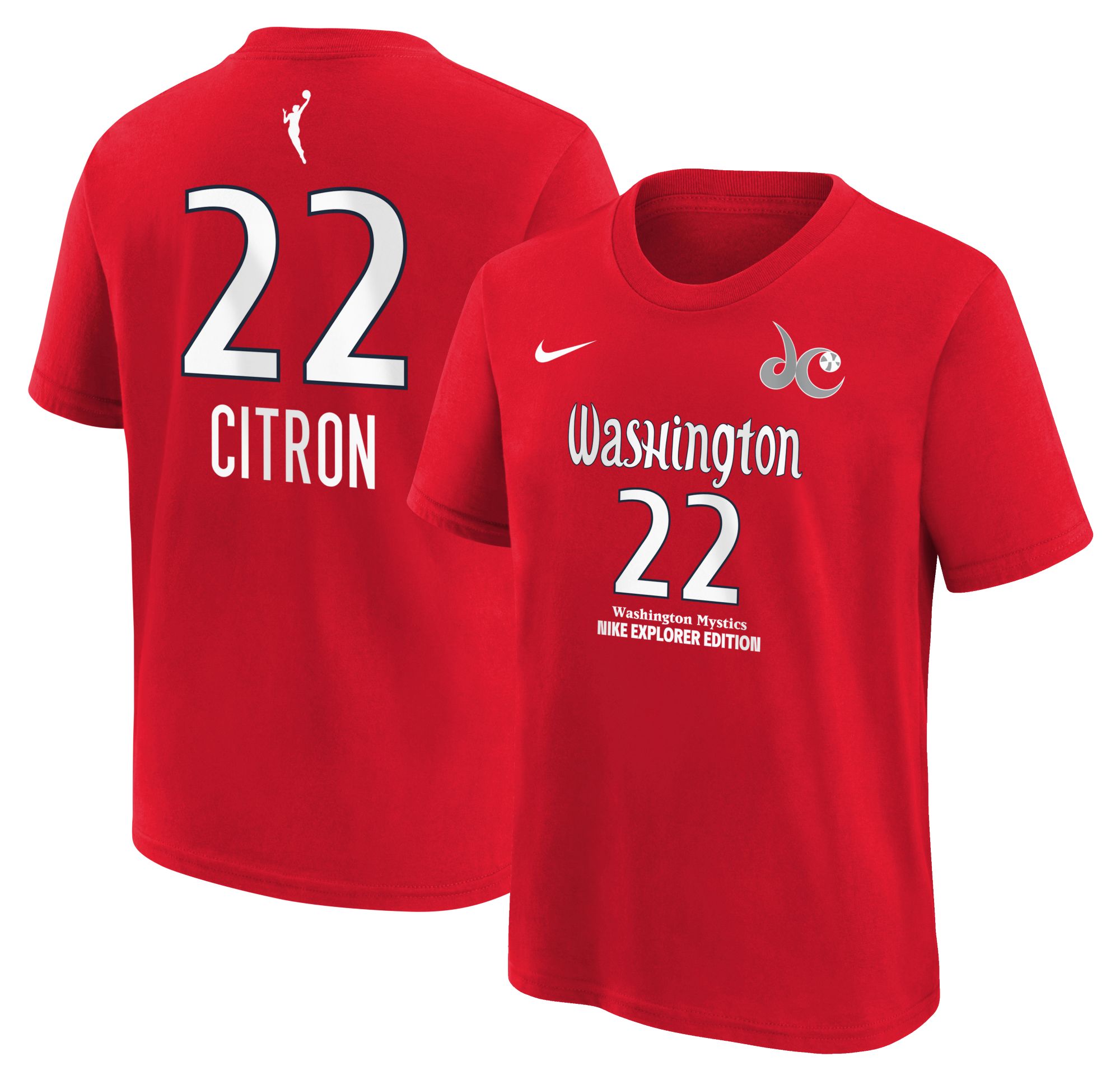 Nike Youth Washington Mystics Sonia Citron #22 Red T-Shirt product image