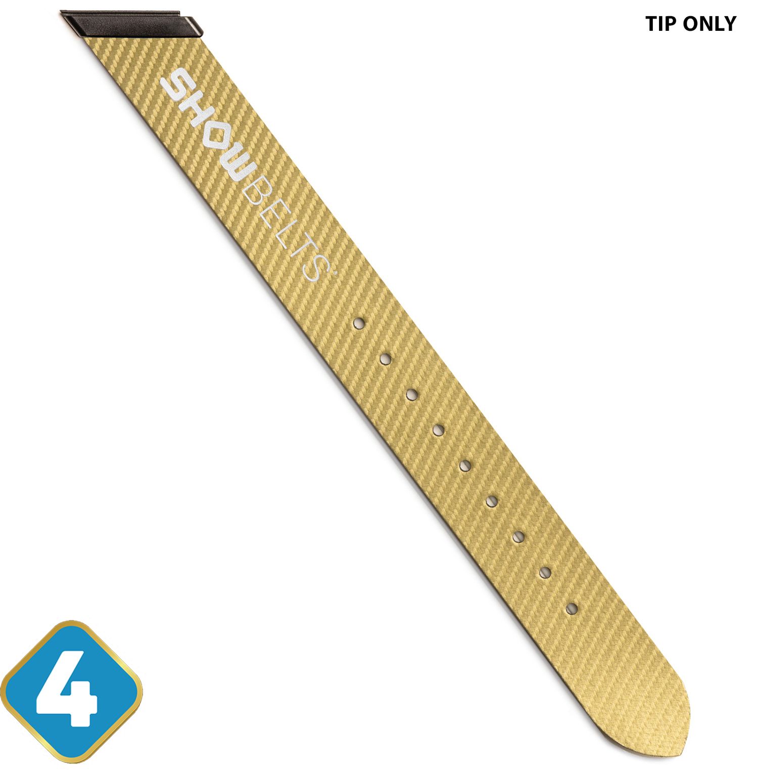 Nokona ShowBelt 4-Piece Custom Belt: Tip Only (Piece #4) product image