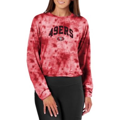 sorry, Certo Women's San Francisco 49ers Red Tie Dye Script Long Sleeve T-Shirt is currently out of stock