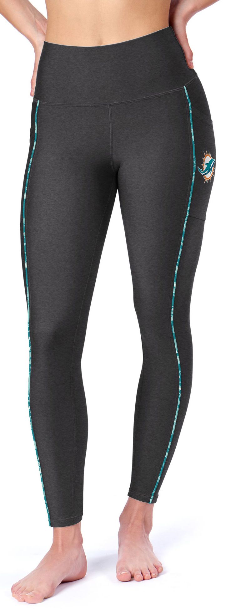 Certo Women's Miami Dolphins Black Assembly Leggings product image