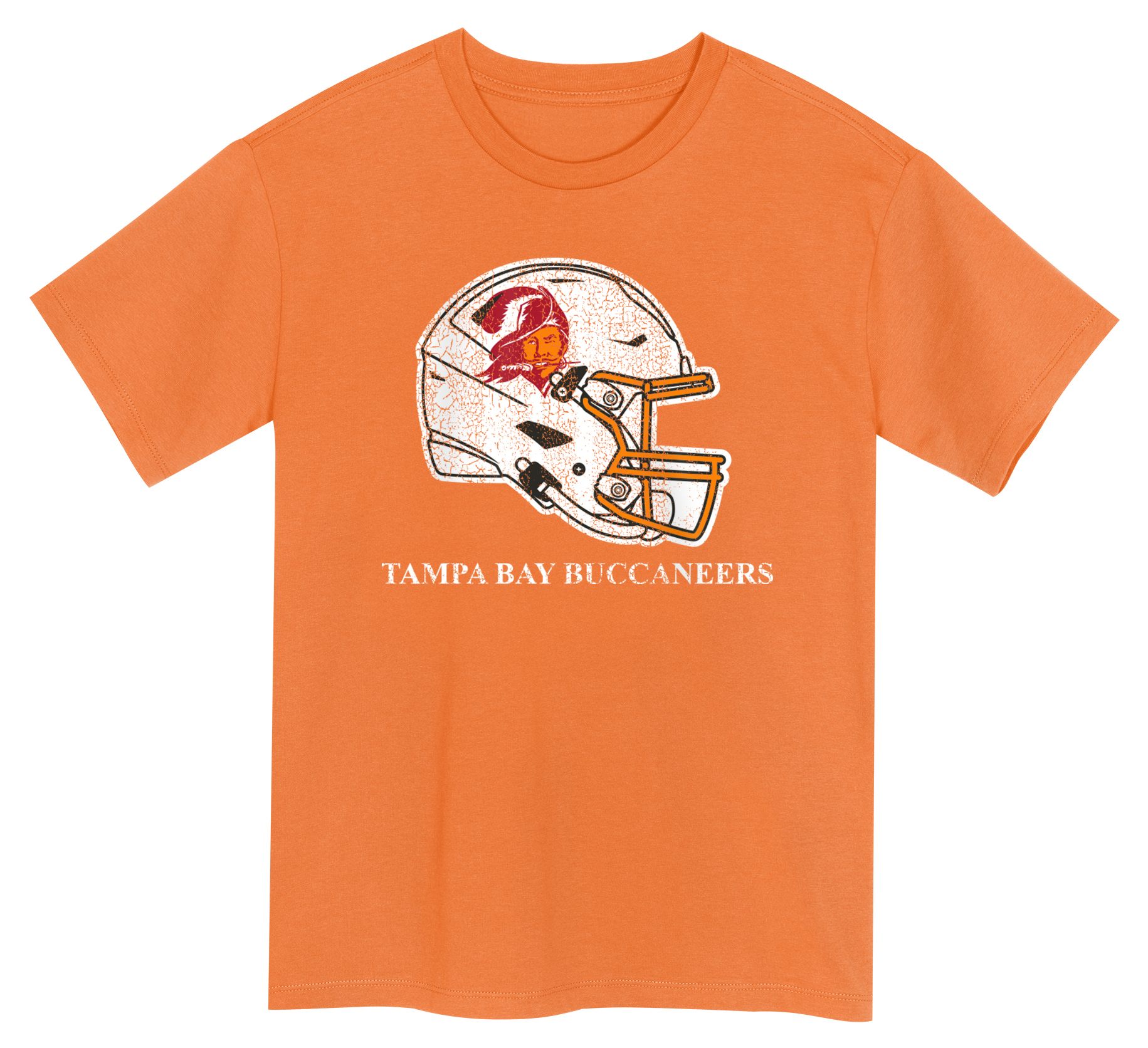 NFL Team Apparel Boys' Tampa Bay Buccaneers Orange 4-7 Get Loud Short Sleeve T-Shirt product image