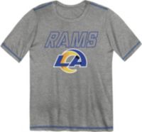 NFL Team Apparel Boys' Los Angeles Rams Grey Hyped Up T-Shirt | Dick's ...