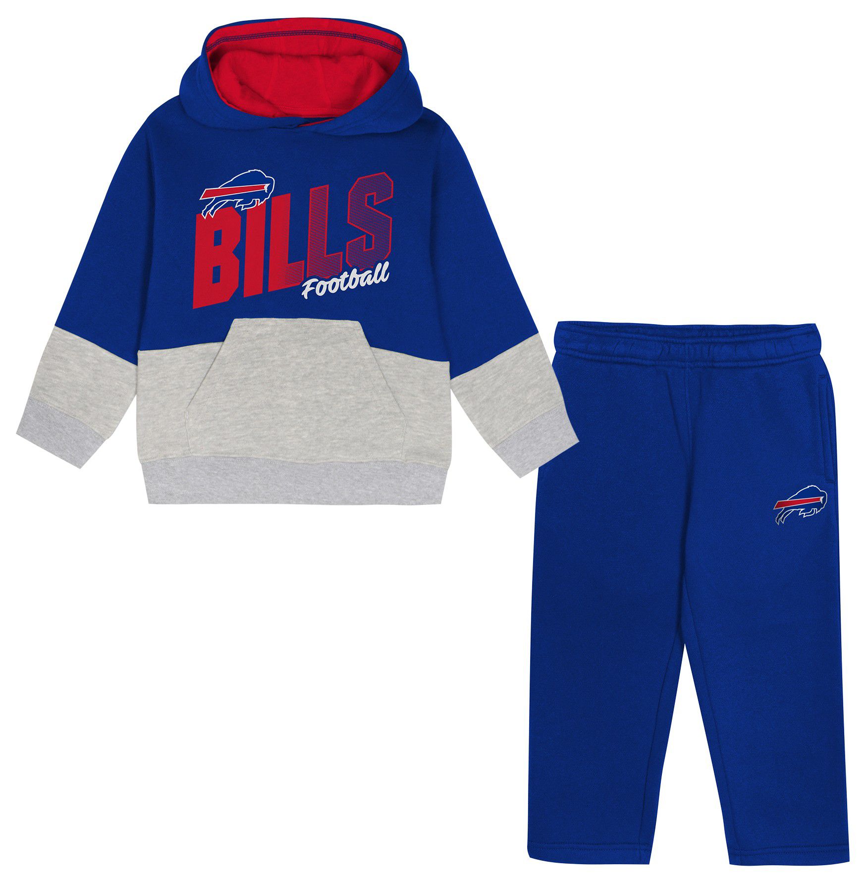 NFL Team Apparel Infant Buffalo Bills Royal Line Men Set product image