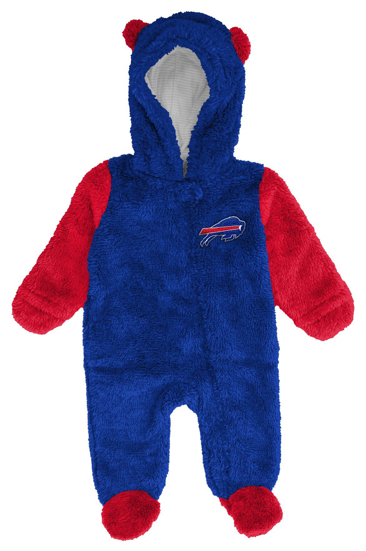NFL Team Apparel Infant Buffalo Bills Royal Stay Napping Nap Teddy product image