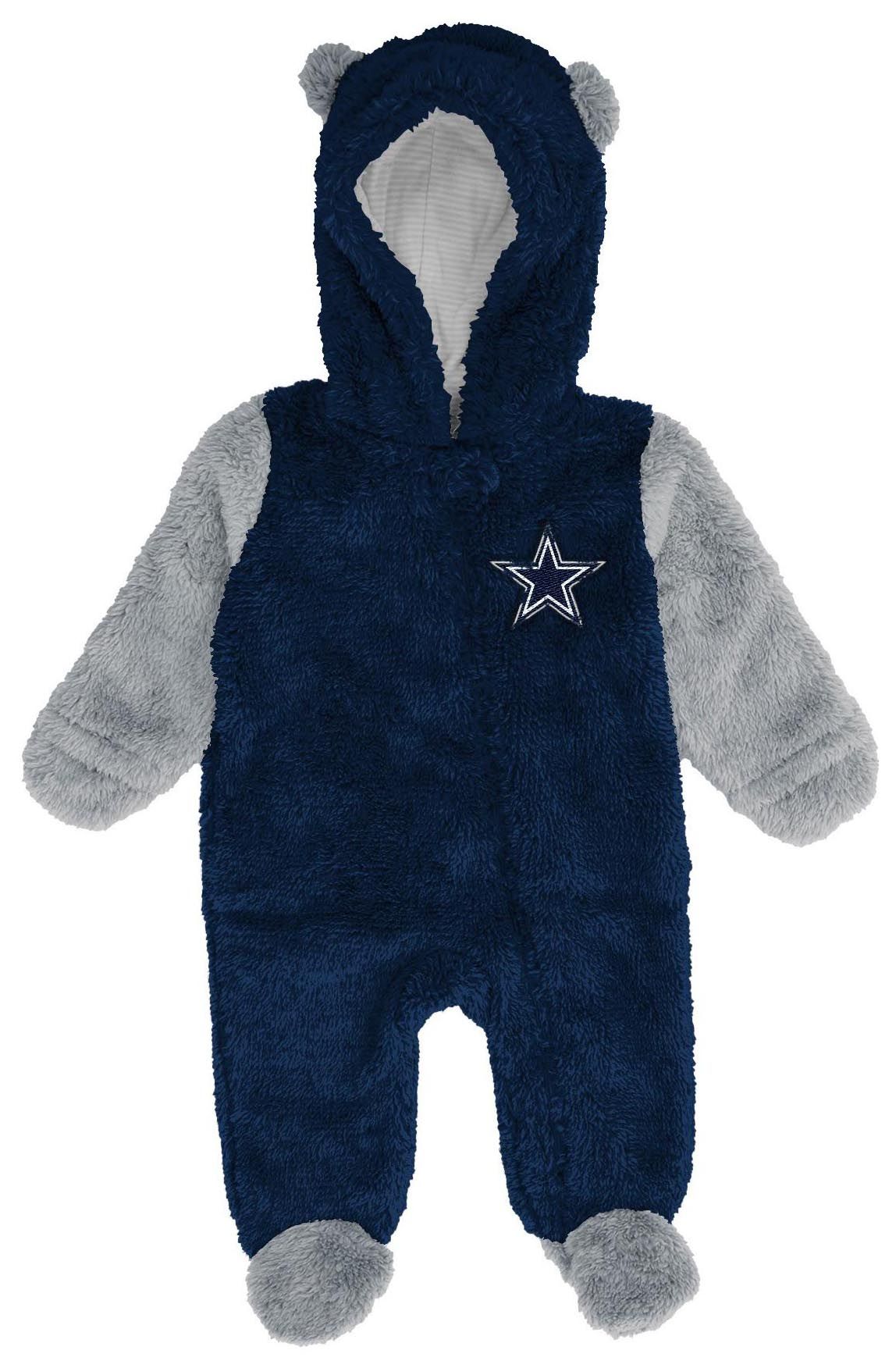 NFL Team Apparel Infant Dallas Cowboys Navy Newborn Stay Napping Onesie product image