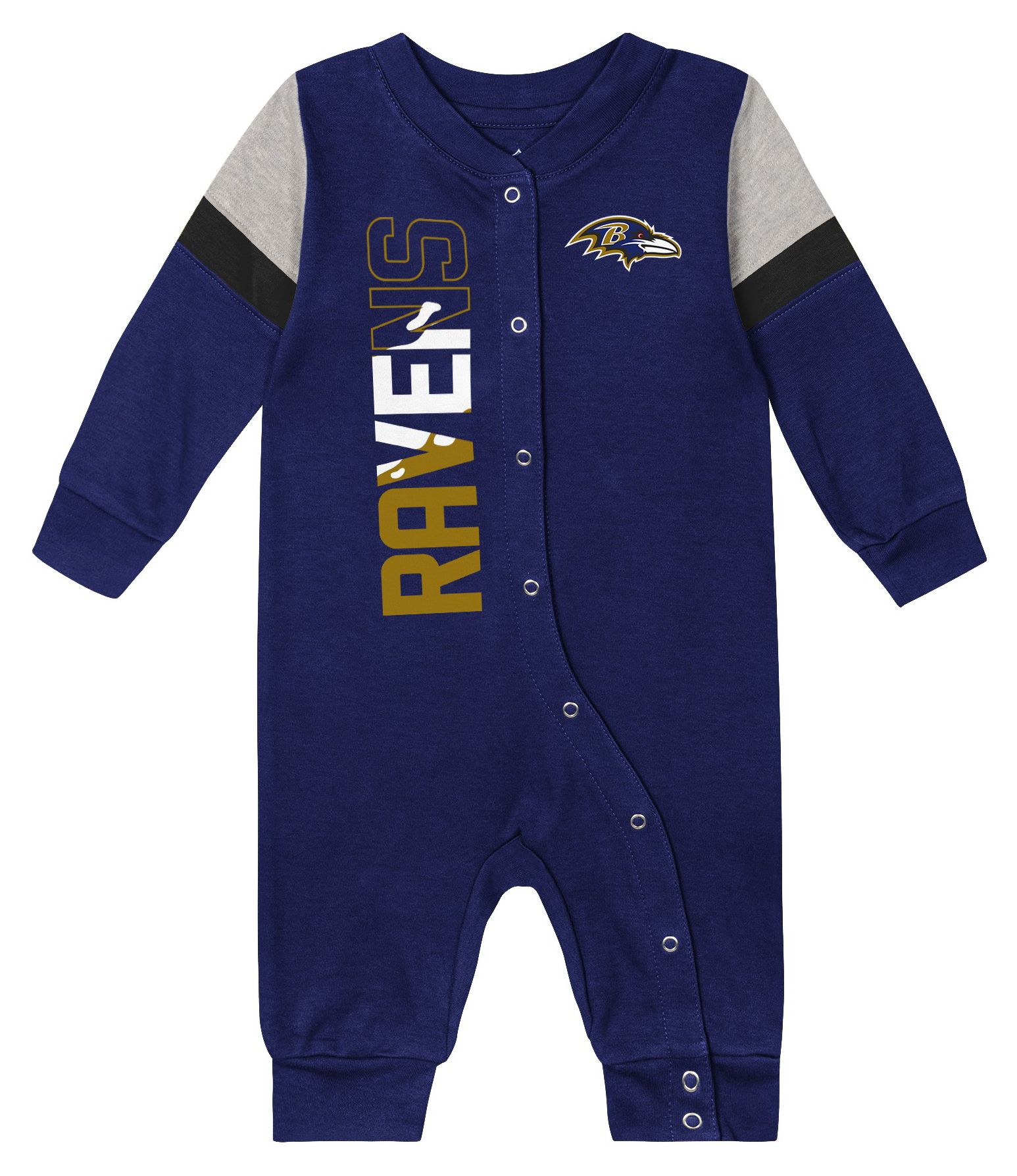 NFL Team Apparel Infant Baltimore Ravens Purple Newborn Play Hard Creeper product image
