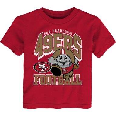 sorry, NFL Team Apparel Toddler San Francisco 49ers Red Get Out Short Sleeve T-Shirt is currently out of stock