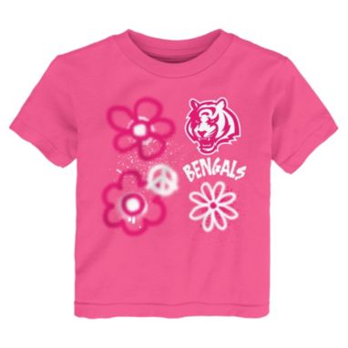 sorry, NFL Team Apparel Toddler Cincinnati Bengals Pink Flower Power T-Shirt is currently out of stock