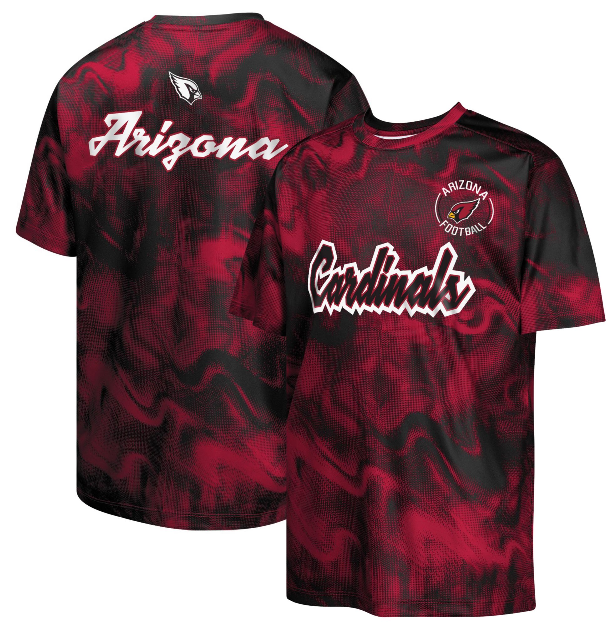 NFL Team Apparel Youth Arizona Cardinals Cardinal Red 'Hand Off' T-Shirt product image