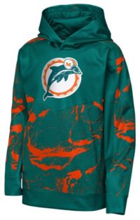 NFL Team Apparel Youth Miami Dolphins Aqua Offensive Line