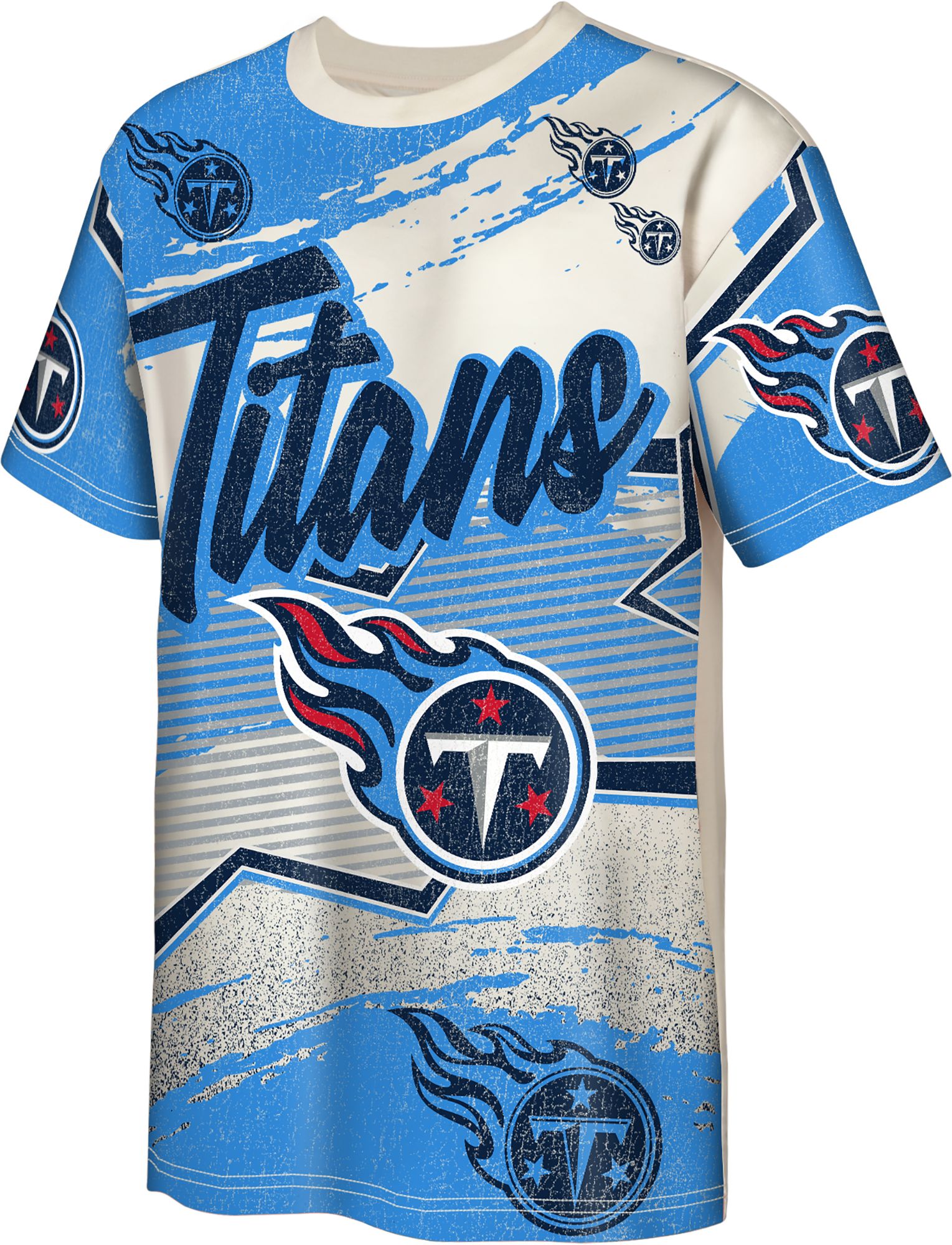 NFL Team Apparel Youth Tennessee Titans Blue Make Noise T-Shirt product image