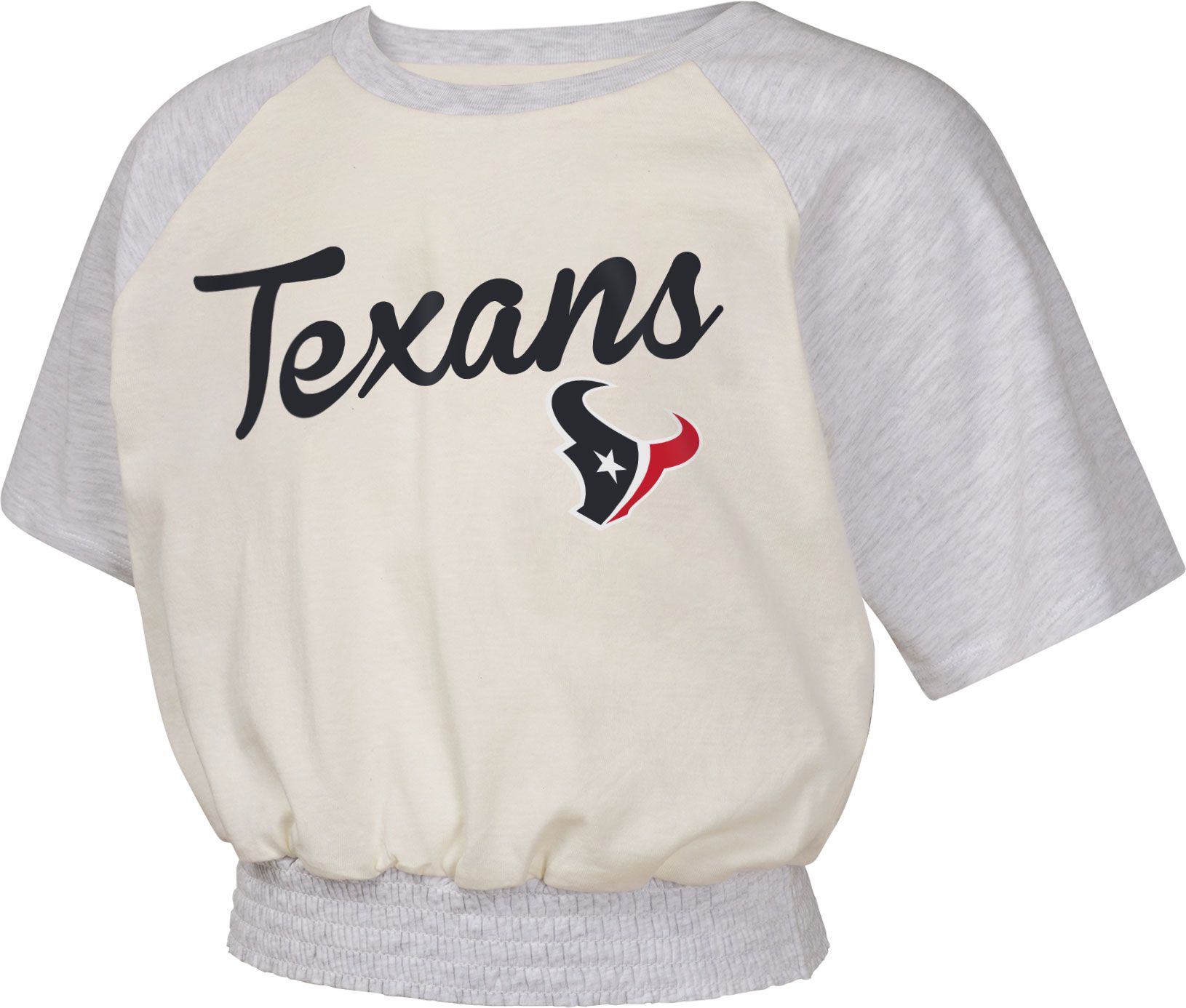 NFL Team Apparel Girl's Houston Texans Defensive Line Navy T-Shirt product image
