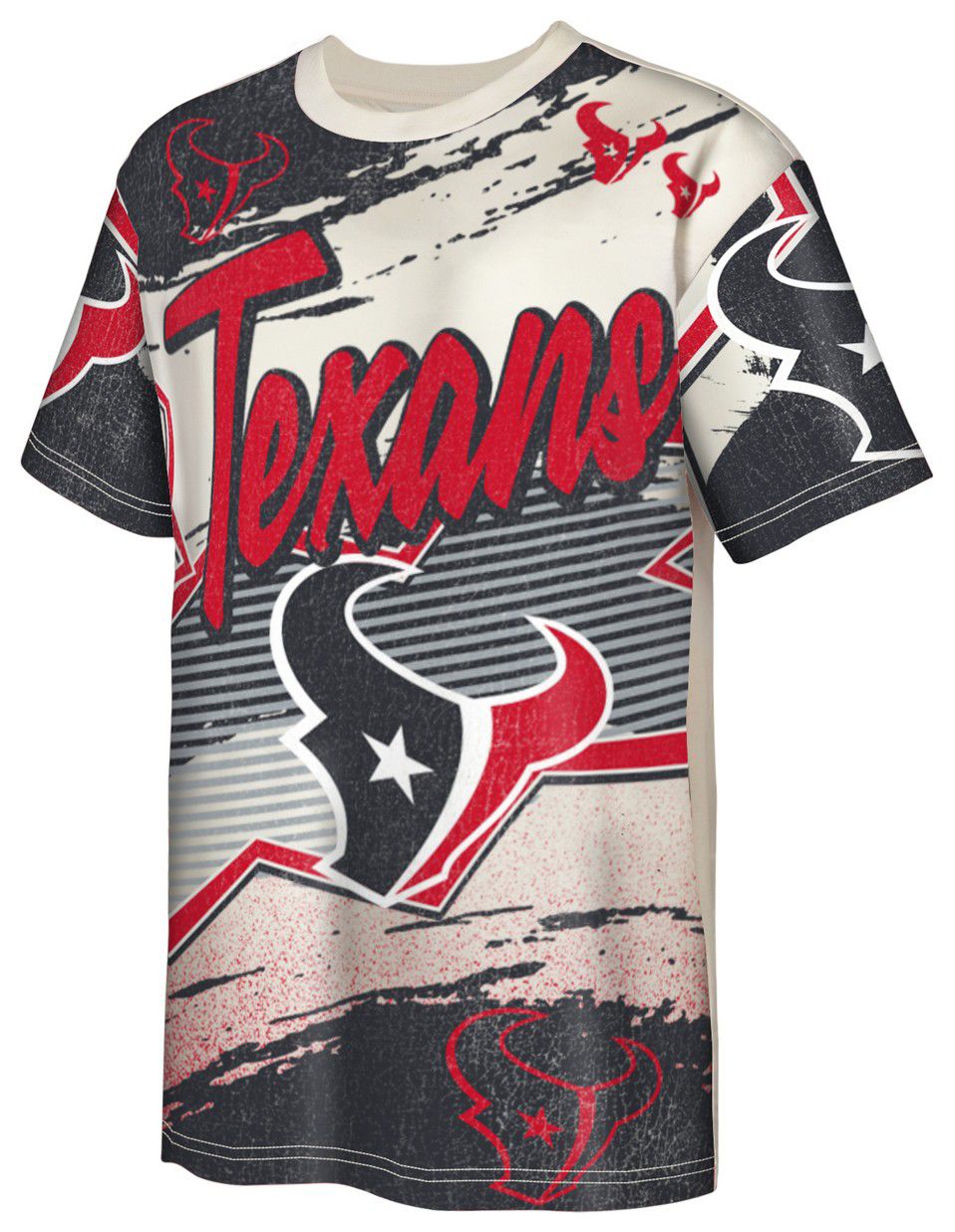 NFL Team Apparel Youth Houston Texans Black Make Noise Short Sleeve T-Shirt product image