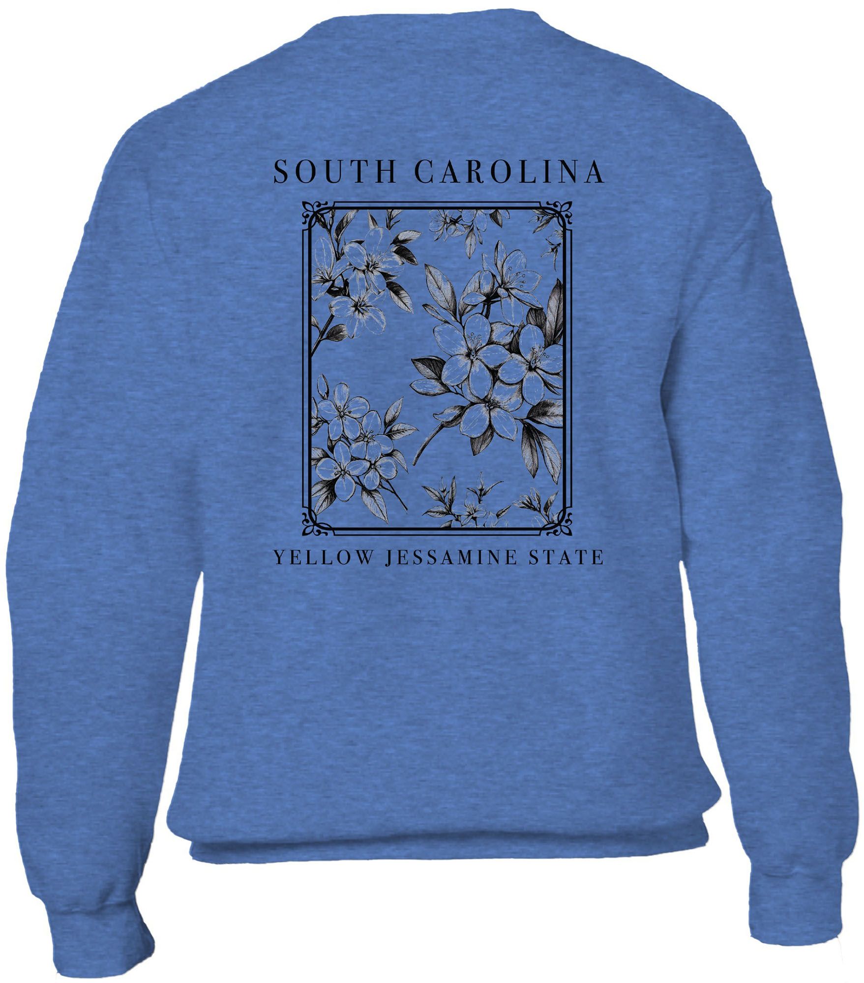 New World Graphics Adult South Carolina State Cream Flag Pullover Hoodie product image
