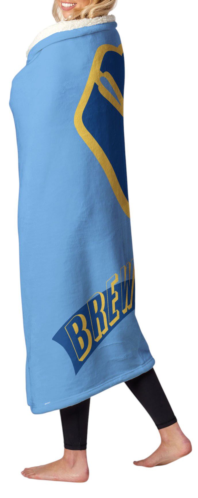 Northwest Milwaukee Brewers City Connect Throwback Shrpa Throw product image