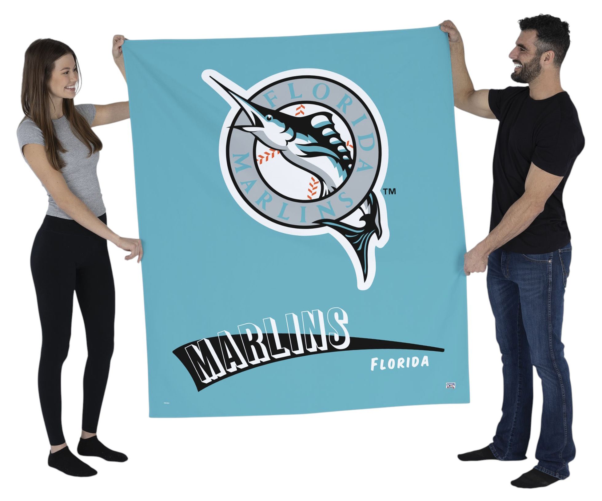 Northwest Miami Marlins City Connect Throwback Wall Hang product image
